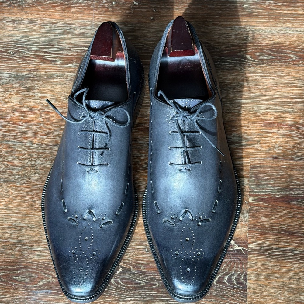 Sophisticated Black Men's Oxford Shoes